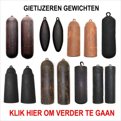 Gewichten gietijzer