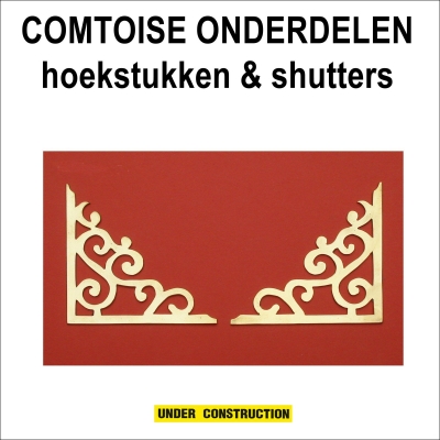 Hoekstukken - shutters